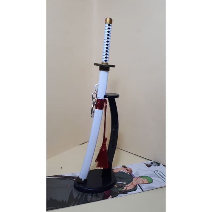 GANTUNGAN KUNCI PEDANG ZORO ONE PIECE WADO ICHIMONJI