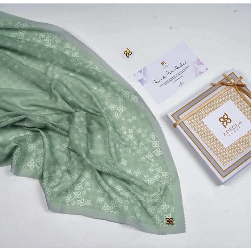 HIJAB segiempat VOAL MOTIF BEST SELLER Ziyya series