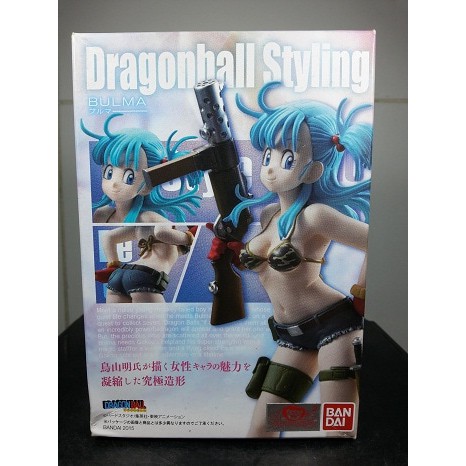 (DI SALE )ORIGINAL Box set Figure Dragon ball Styling Bulma