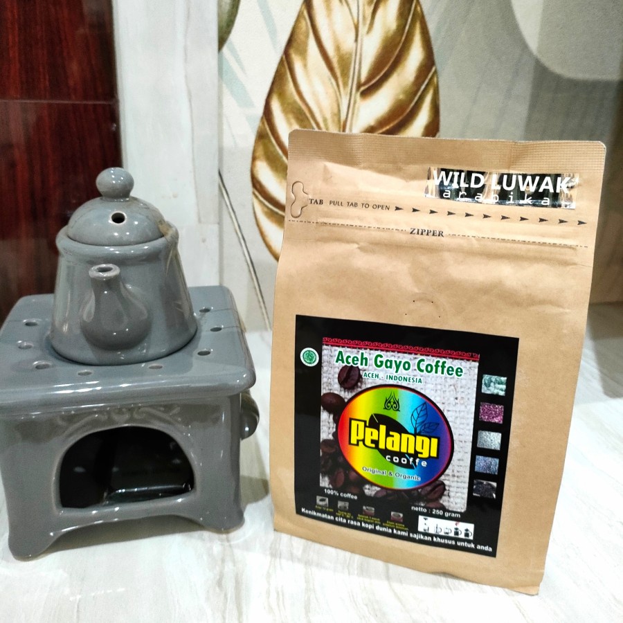 

Coffee Pelangi Wild Luwak Asli Aceh Gayo