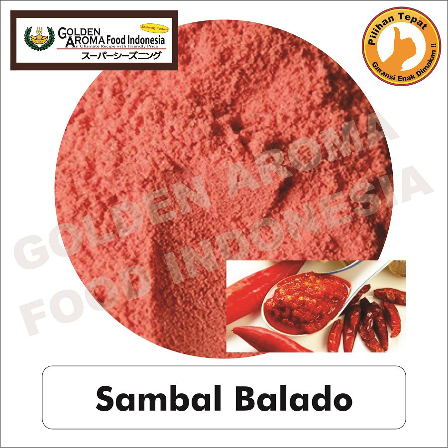 Jual Bumbu Tabur Serbaguna Murah Halal Rasa Balado Pedas Sambal