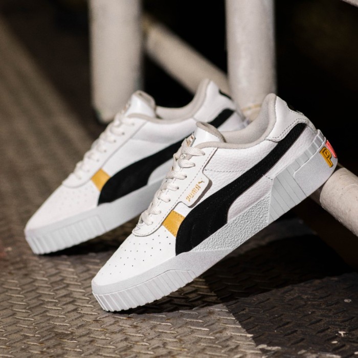 puma cali white gold