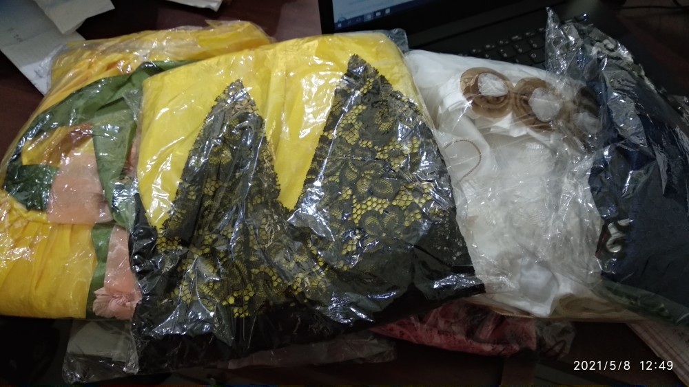 Jf - New Model Batik Anak Imut 3-5 Th Bahan Brukat Kombi Batik Dress Cecilia & Setelan Pepplum Kids