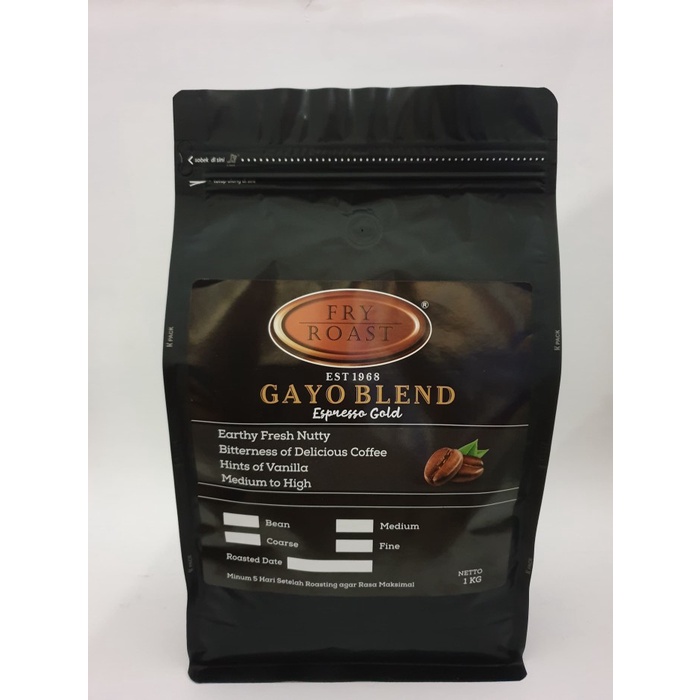 

gt201jyj Kopi Gayo Blend Espresso Gold 1 Kg Biji Dan Bubuk - Biji Ds20X11