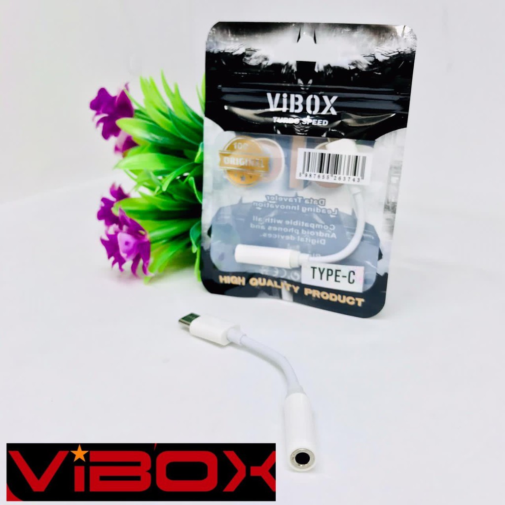 CABEL AUX VIBOX TYPE C Audio Kabel Jack 3.5mm Adapter audio