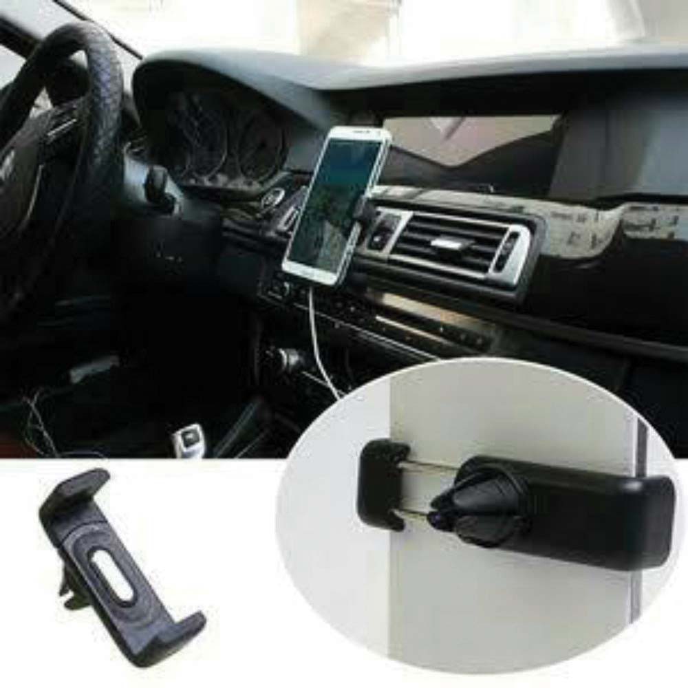 Phone Holder AC Mobil / Holder HP di AC Mobil / Holder Gps / Holder Handphone Jepit Ventilasi AC