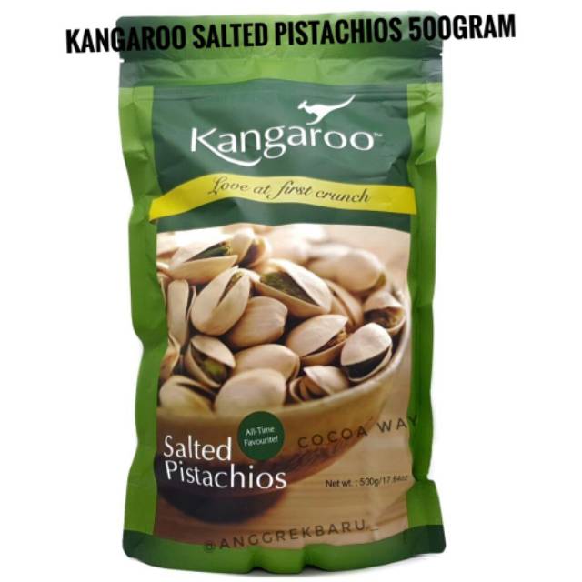 

Kangaroo Pistachio Nuts / Kacang Arab / Kacang Ketawa / Kacang Pistachios 500gr