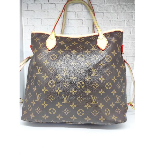 TAS TOTE LV TAS WANITA TAS KETEK TAS SHOULDER PRELOVED