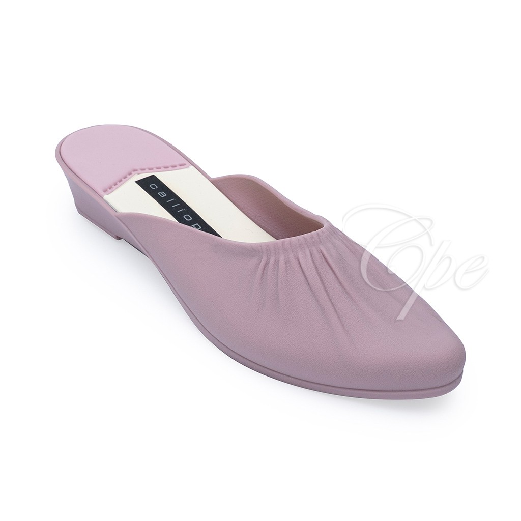 CPE SLPM MULES 064 Sandal Slop Slip On Teplek Wanita Sandal Cewek-1