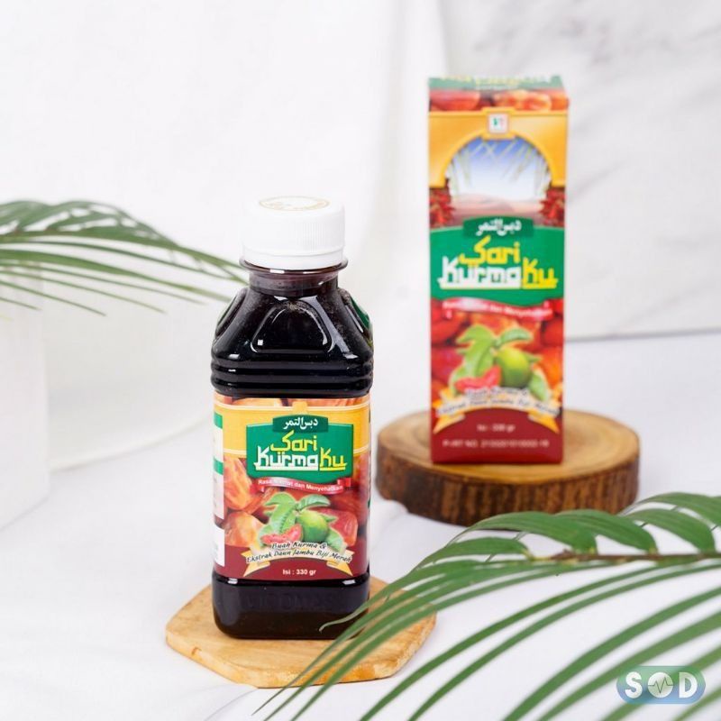

SARI KURMA PLUS EKSTRAK DAUN JAMBU BIJI SARI KURMAKU VICOMAS