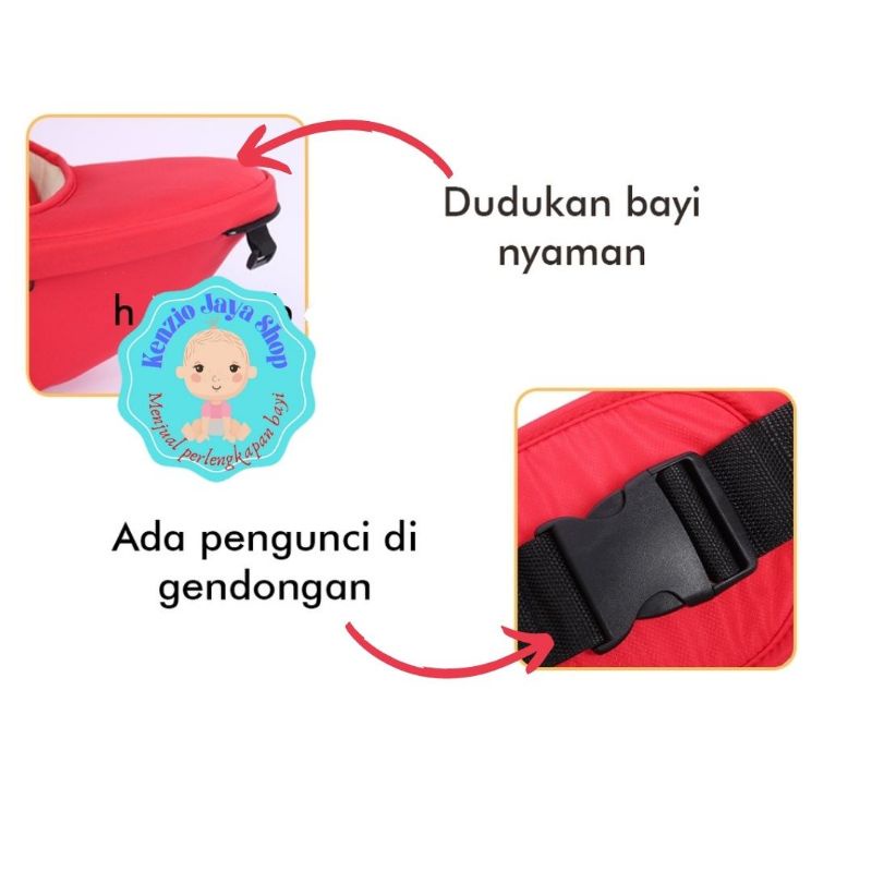 gendongan bayi hipseat  4 in 1