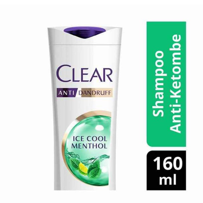 Shampoo Clear Ice Cool Menthol 160ml