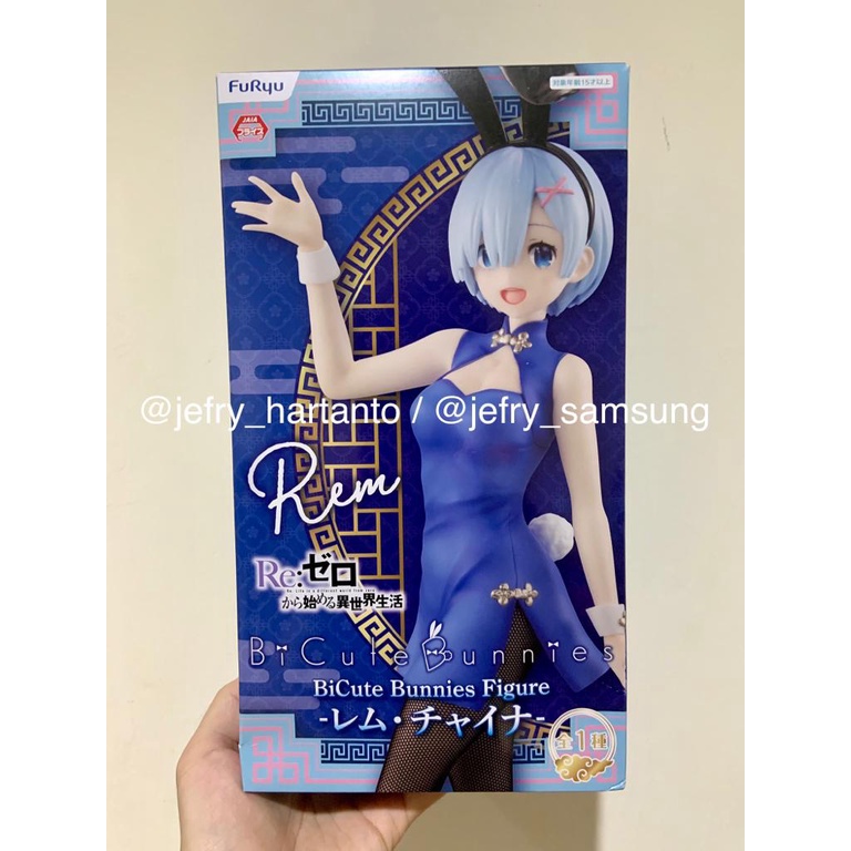 Figure Re Zero Starting Life Rem Bicute Bunnies China Style Original Japver MISB In Another World Ha