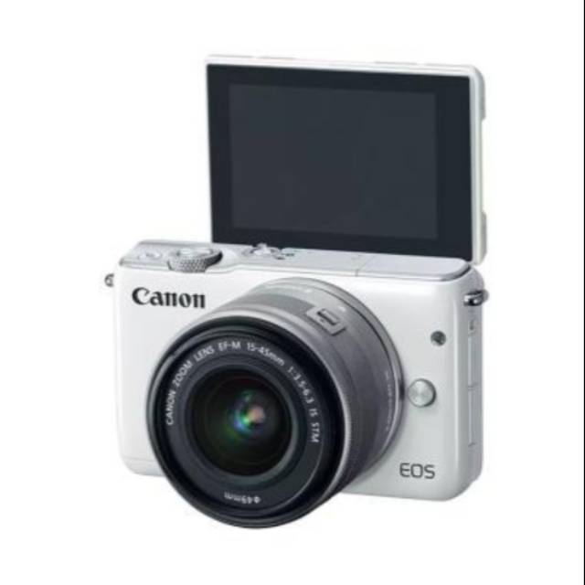 Camera Canon EOS M10 White Body (Bekas)