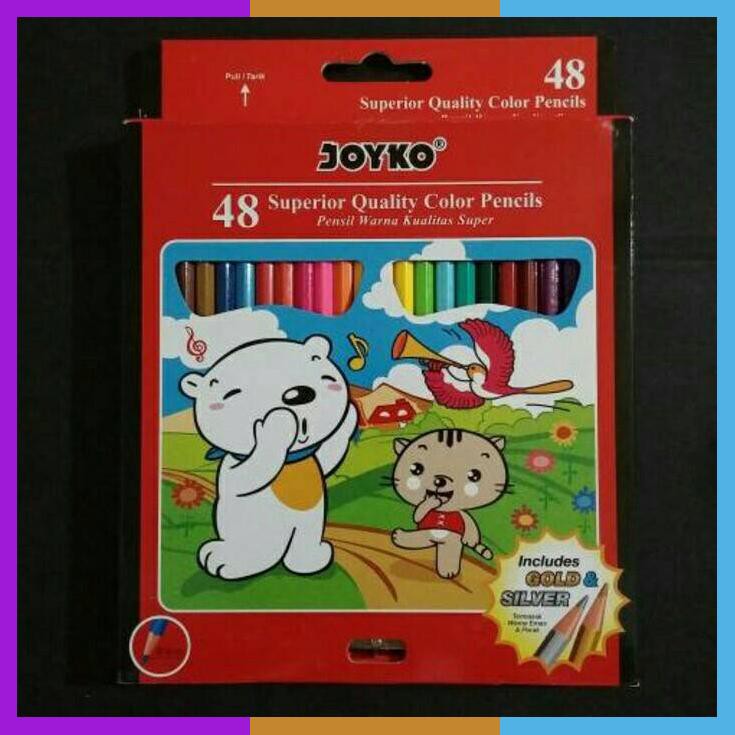 

Pensil Warna 48 Warna Joyko