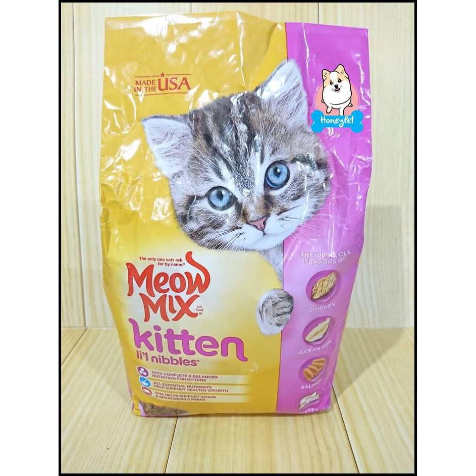 Terbaru Makanan Kucing Meow Mix Kitten 1 5 Shopee Indonesia