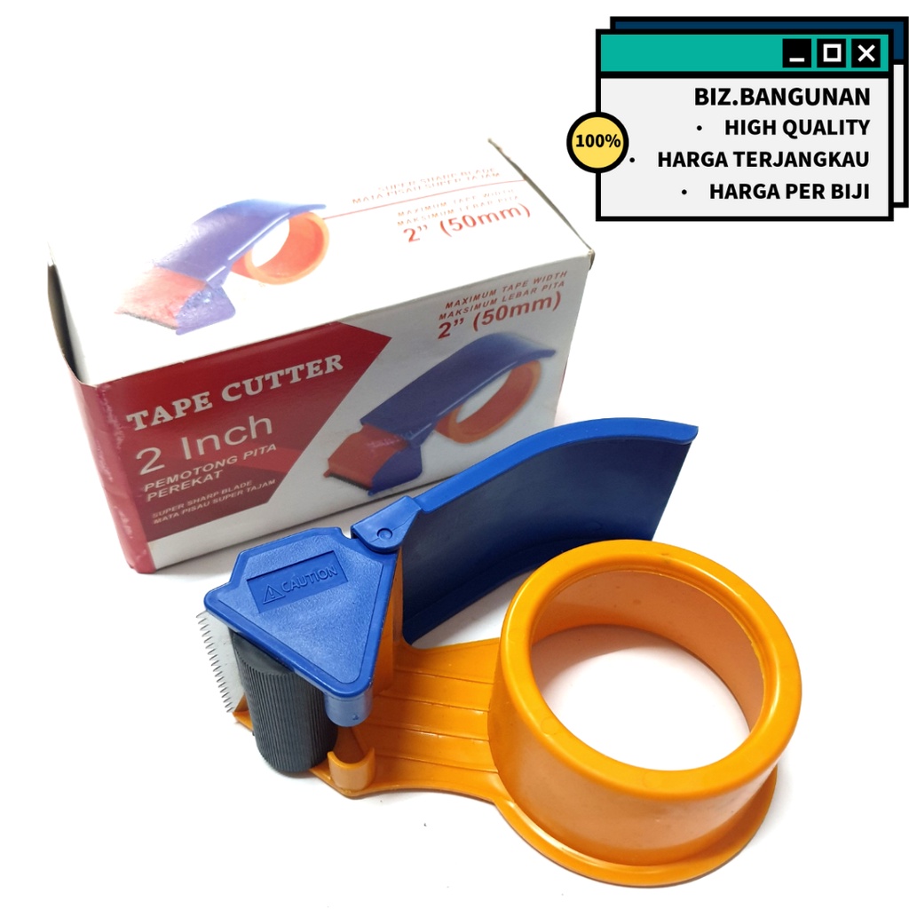 ALAT POTONG DISPENSER LAKBAN TAPE CUTTER - PEMOTONG ISOLASI PLAKBAN