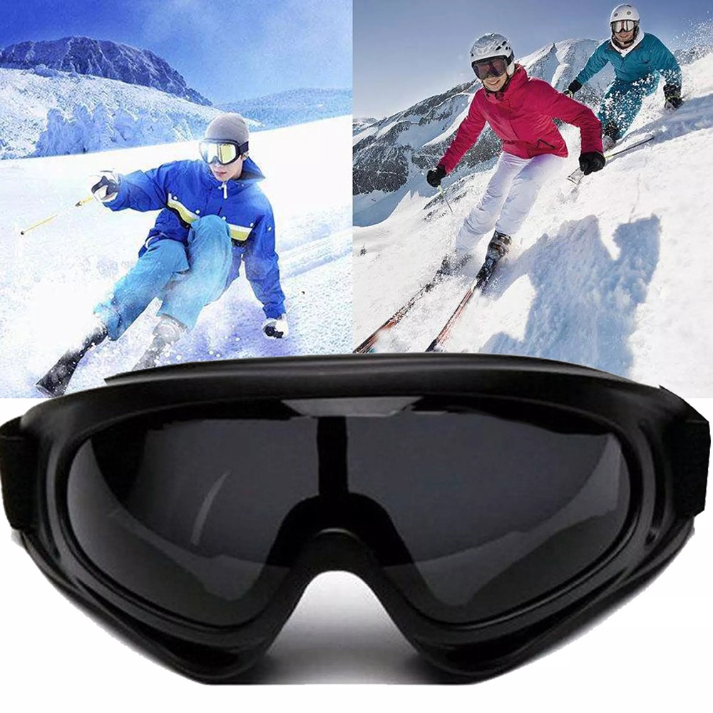 Kacamata Goggles Ski Air Soft Motor