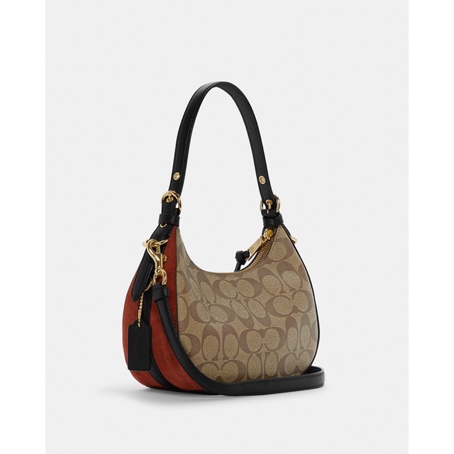 Coach Kleo Signature Hobo Khaki (C6809)