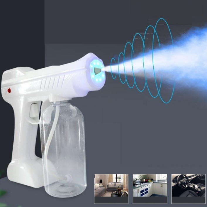 Grosir - 8069 Nano Spray Gun Disinfectant 800 ML Wireless / Spray Gun Atomizer / Semprotan Disenfect