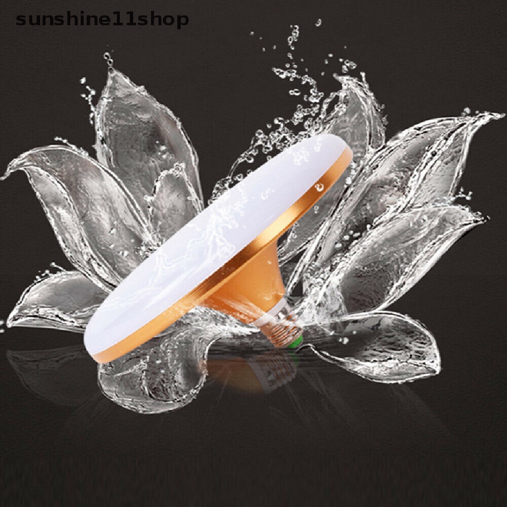 (SHO) Lampu Bohlam LED UFO 12W 18W 24W 36W 50W 220V E27 Warna Putih Untuk Garasi