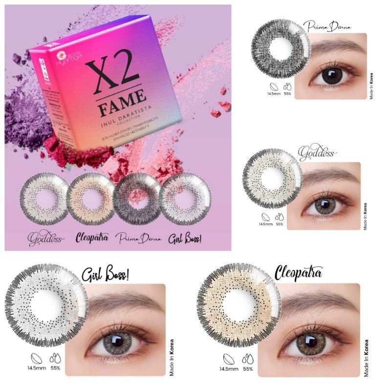 Softlens X2 Fame inul Daratista  -  Softlense X2 fame bunda inul daratista