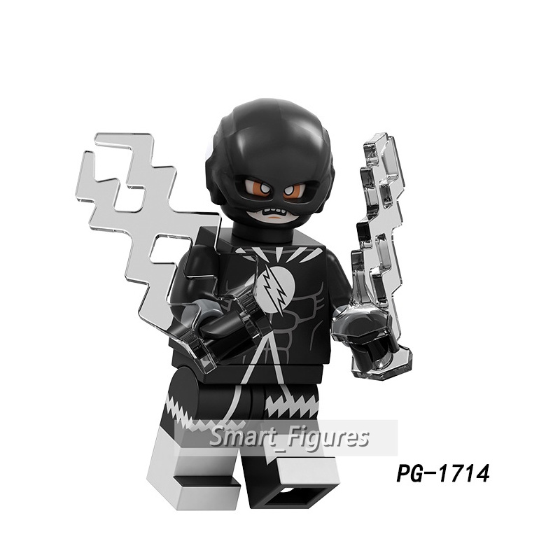 Mainan Action Figure Minifigures Black Lantern Superman Aquaman Martian Manhunter Flash DC PG8195 Untuk Hadiah