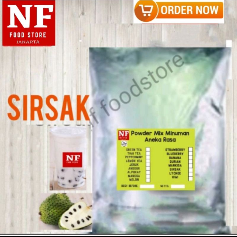 

BUBUK MINUMAN RASA BUAH SIRSAK