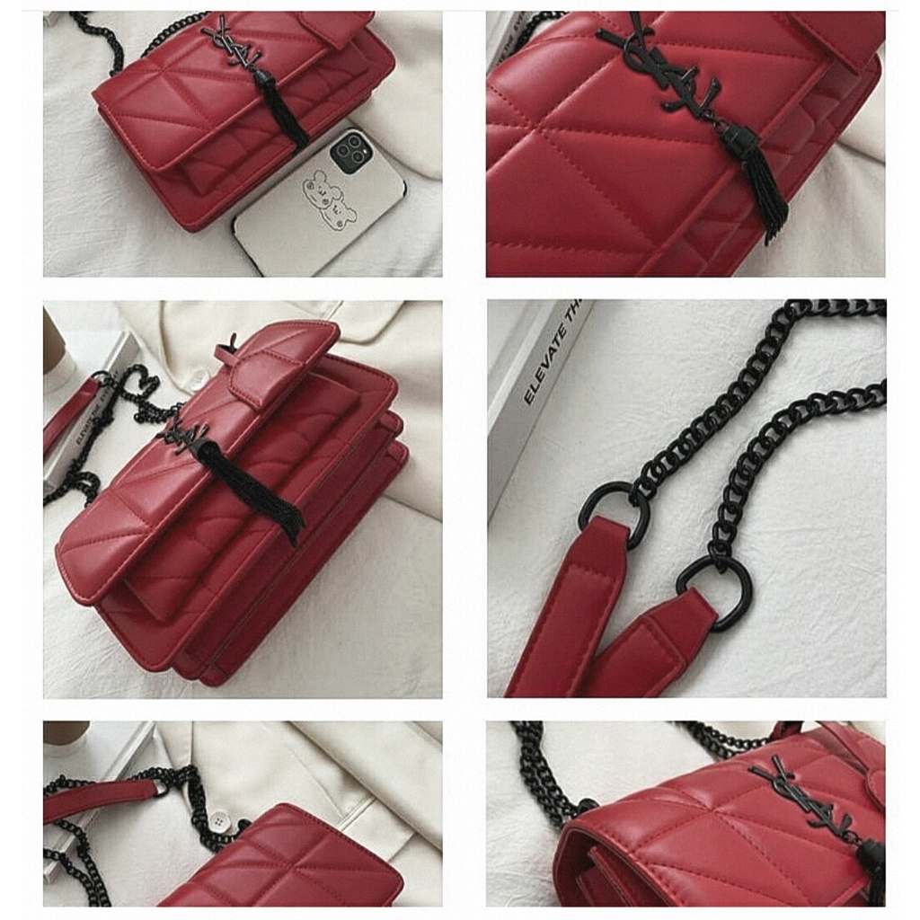 Tas slempang Wanita Tas Slempang Sling Bag Bordir Super Mewah