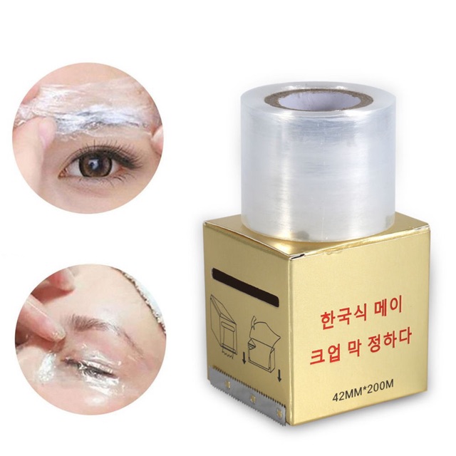 Plastik wrap sulam alis, lash lift, plastic wrap, cover wrap / BB glow / plastik ring glue