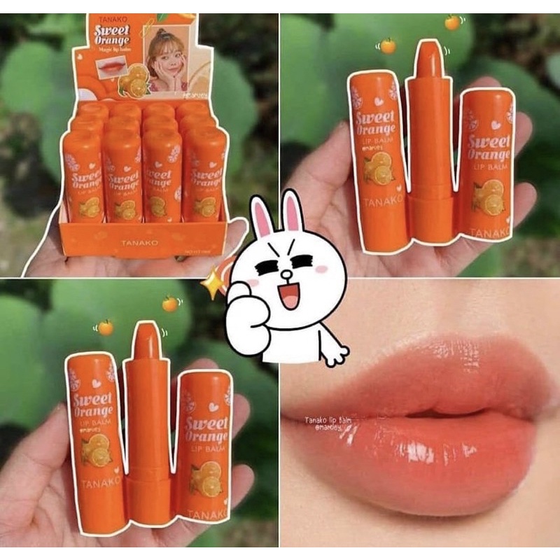 Magic Lipbalm Tanako Sweet Orange/Lipbalm Tanako Aloe Vera Original