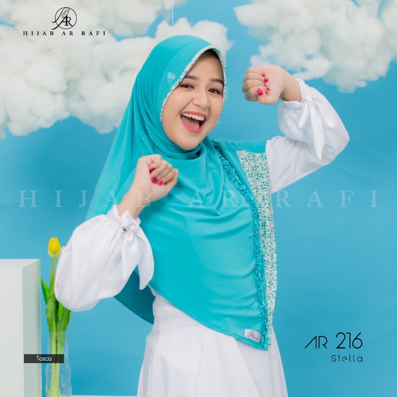 Hijab arrafi AR 179 hijab instan || INAYAHHIJAB-Tosca