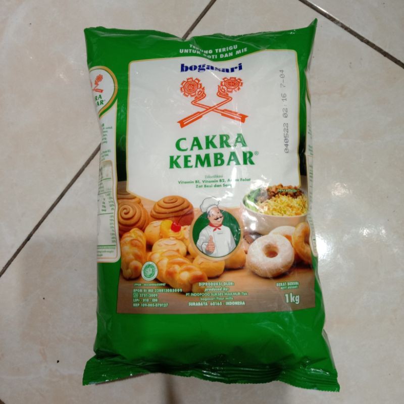 

Tepung Terigu CAKRA KEMBAR BOGASARI 1 Kg