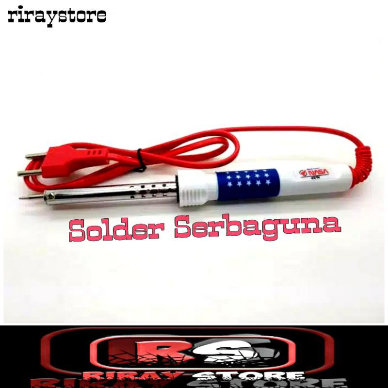 ALAT LISTRIK- Alat Solder 40W 40 watt Serbaguna