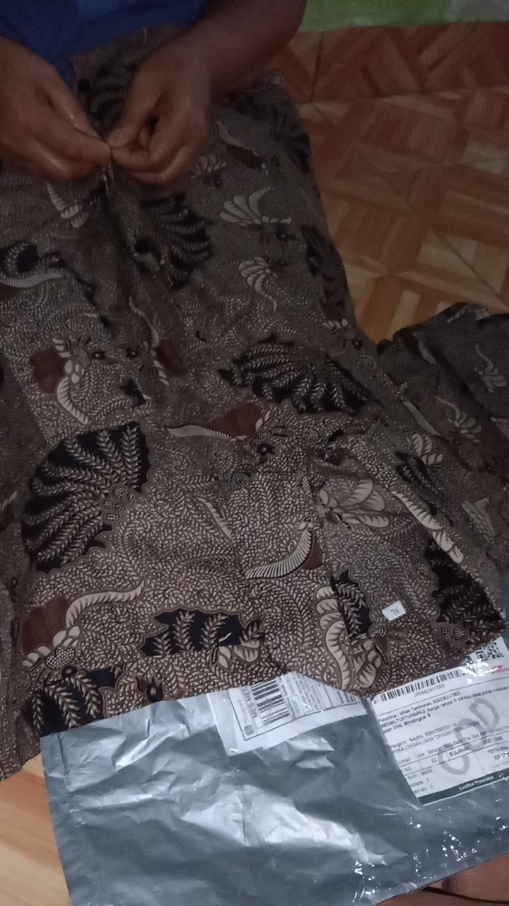 Baju Batik Pria Gus Azmi Syubbanul Muslimin Batik Katun Halus Hadroh Azzahir Hilwa Ala Santri Modern