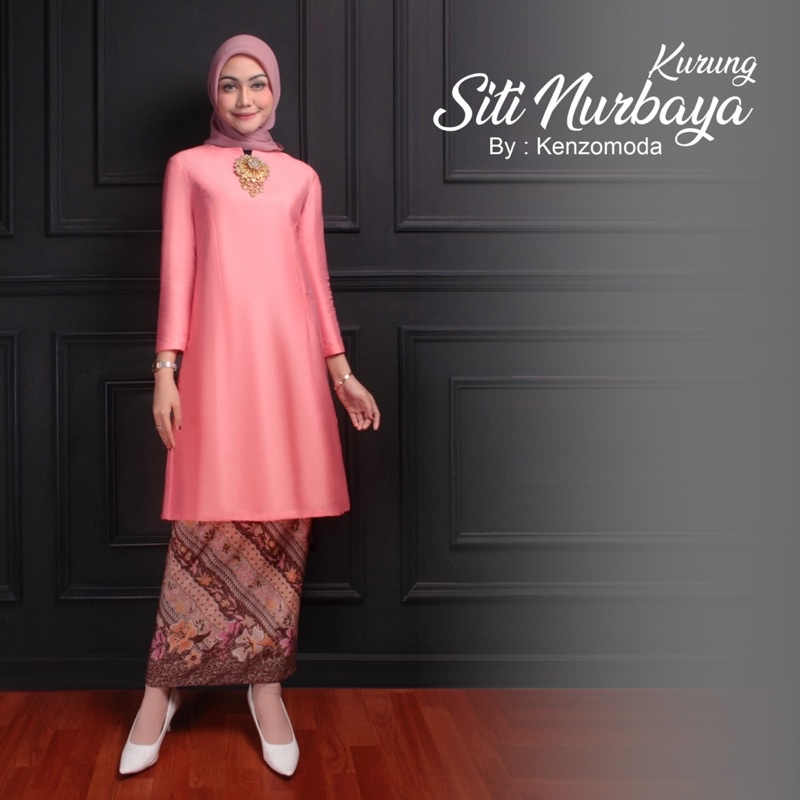 AZURAH SCRAF // KEBAYA MODERN / BAJU KEBAYA / SET BAJU KURUNG / BAJU KEBAYA KURUNG / BAJU KURUNG MALAYSIA / BAJU KURUNG MELAYU / BAJU KURUNG  SITI NURBAYA / SET KEBAYA KURUNG MALAYSIA - SETELAN KEBAYA KURUNG / KEBAYA TAFETA