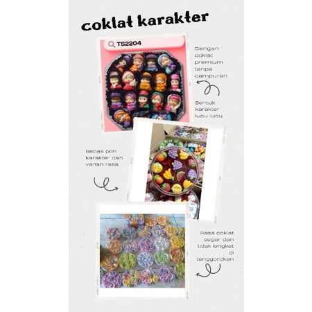 

coklat lebaran coklat karakter coklat toples berat 250gr