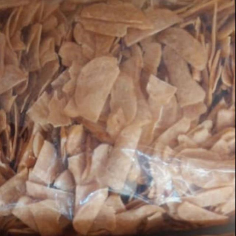 

Krupuk udang rempelan bintang 1 berat 500 gr