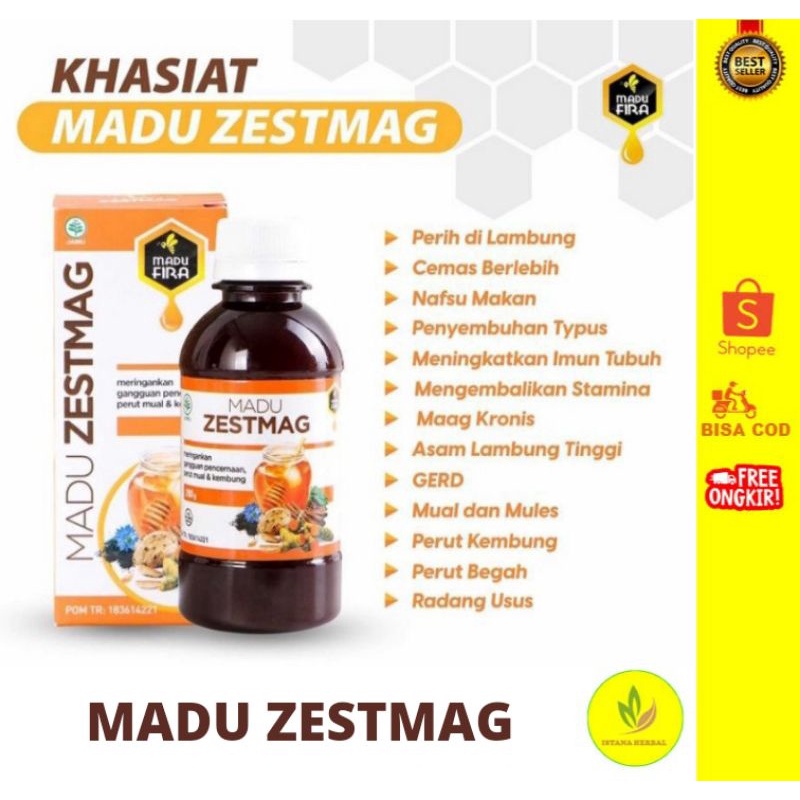 

MADU ZETSMAG 280gr 100% HERBAL ALAMI/MENGOBATI LAMBUNG, MAAG, GERD/ORIGINAL/TERLARIS