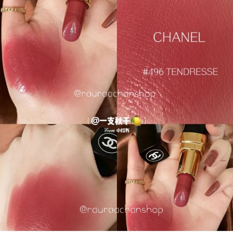 chanel rouge coco 496 tendresse