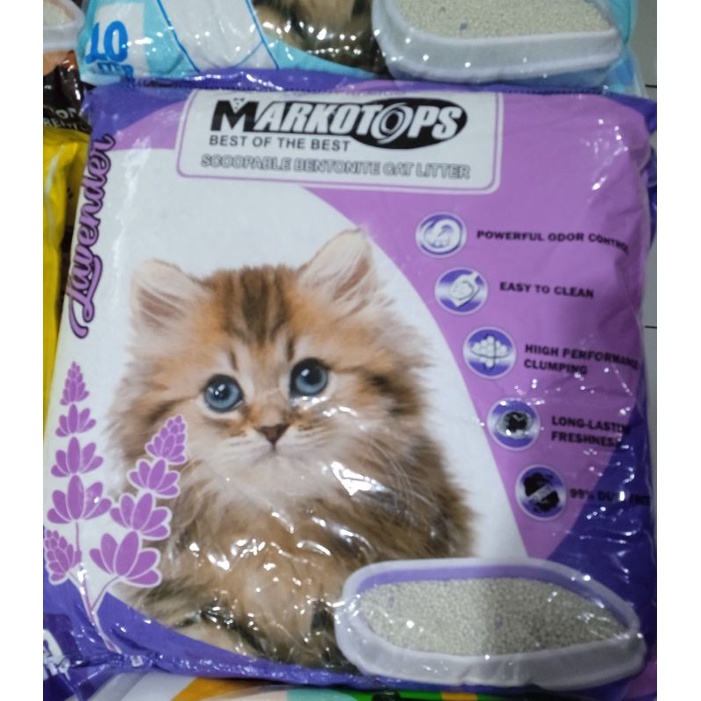 Pasir Kucing Gumpal Wangi Markotops 5,5 Litter / Cat Liter Wangi Gumpal