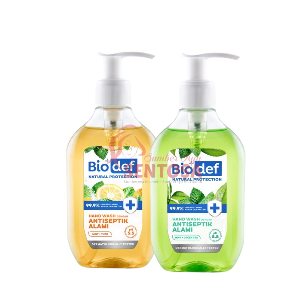 BIODEF NATURAL PROTECTION HAND WASH BOTOL 250 ML