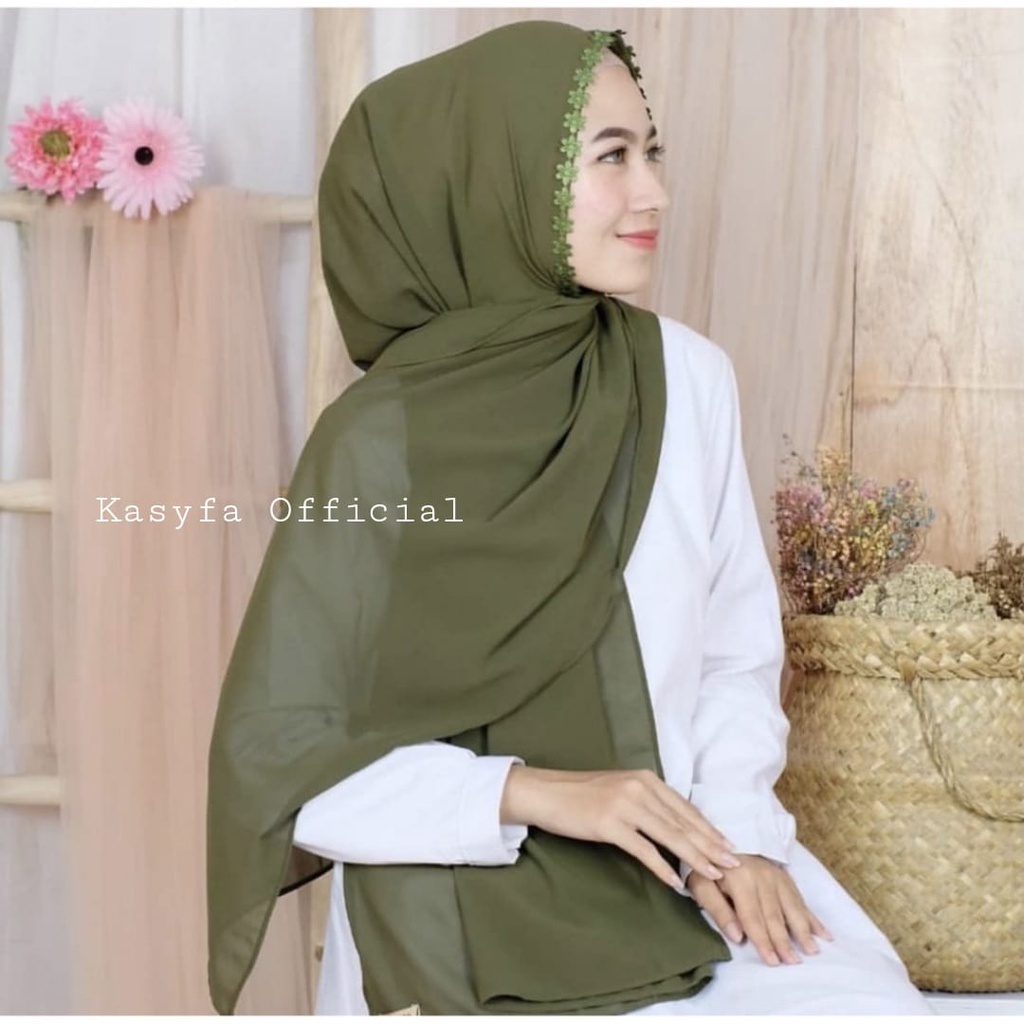 PASHMINA DIAMOND RENDA MELATI