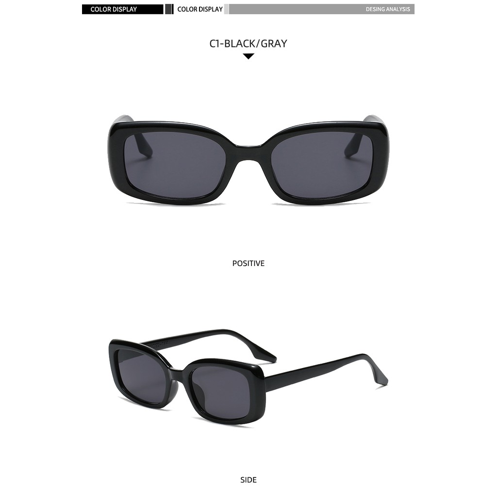 2021 new fashion Korean ins street style oval sunglasses