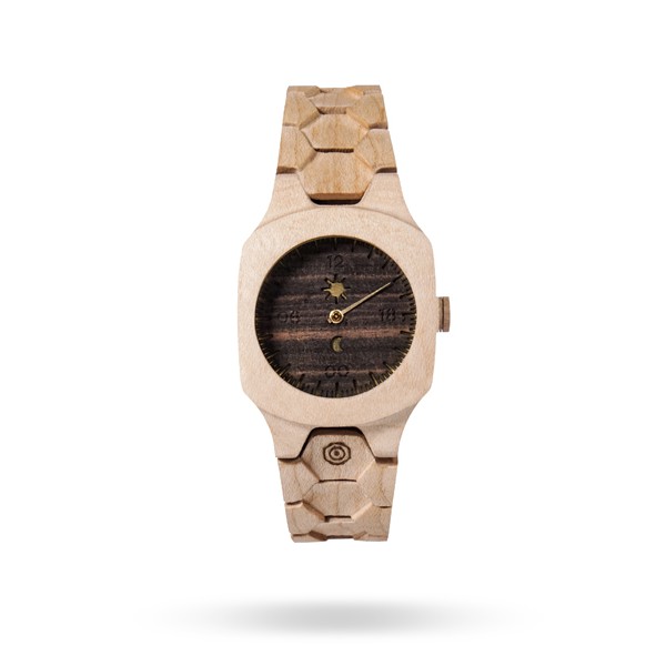  Matoa  Tomia M Jam  Tangan  Kayu  Pria Wanita Unisex Maple 