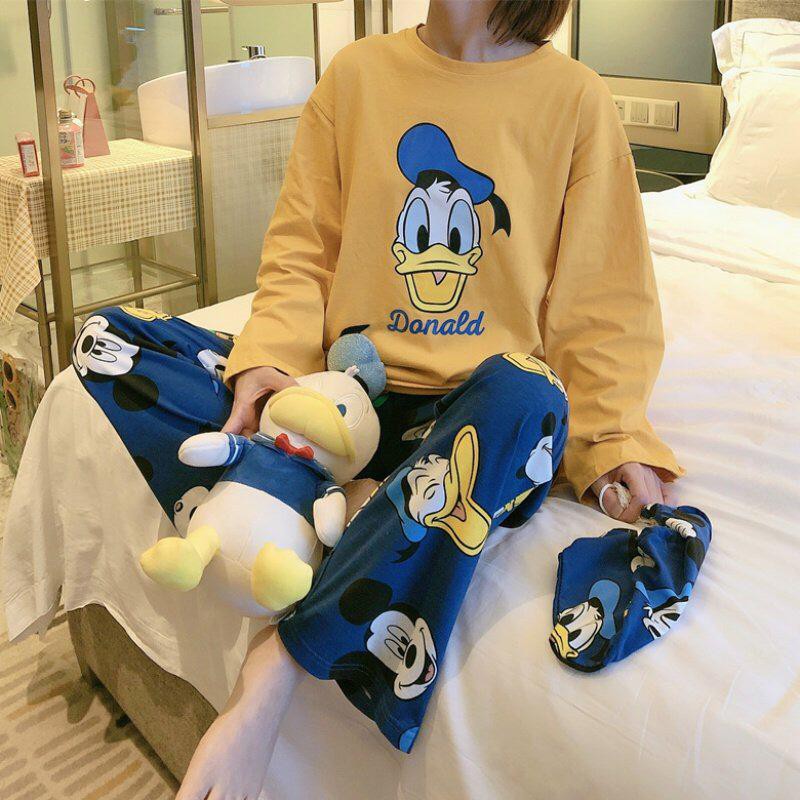 BAJU TIDUR IMPORT - DONALD KUNING