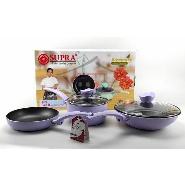 Panci Set 5 Pcs Supra Chef Renata Moeloek I Cookware 5 piece Renatta