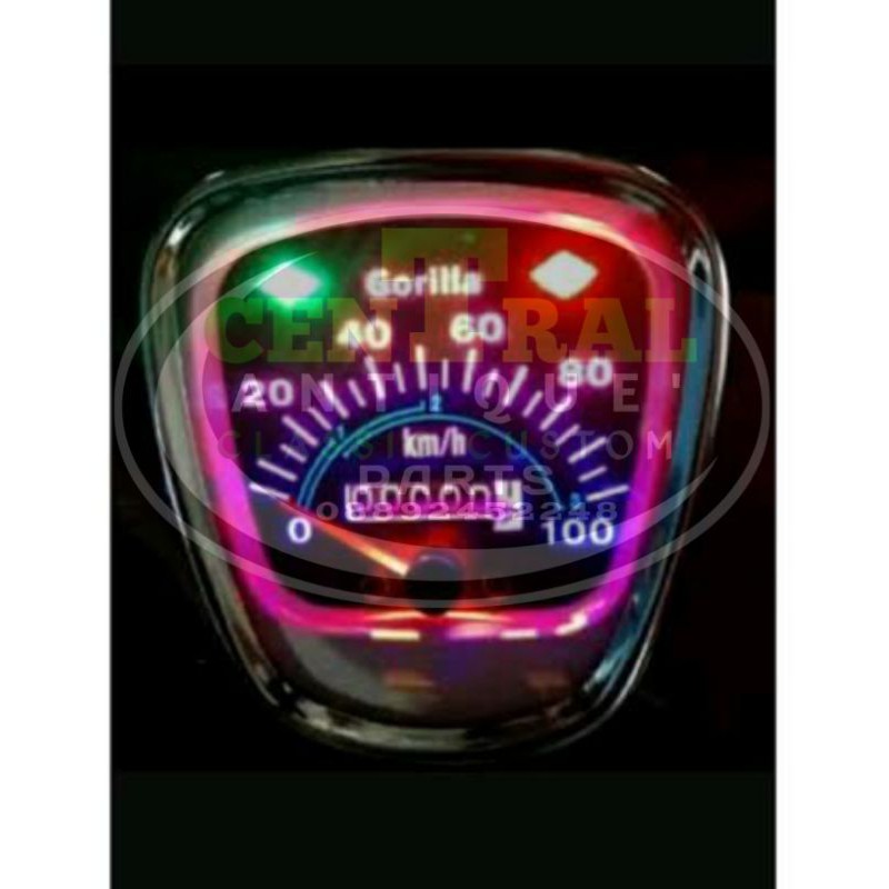 spedo c70 speedometer c70 spido c70 LED bagus