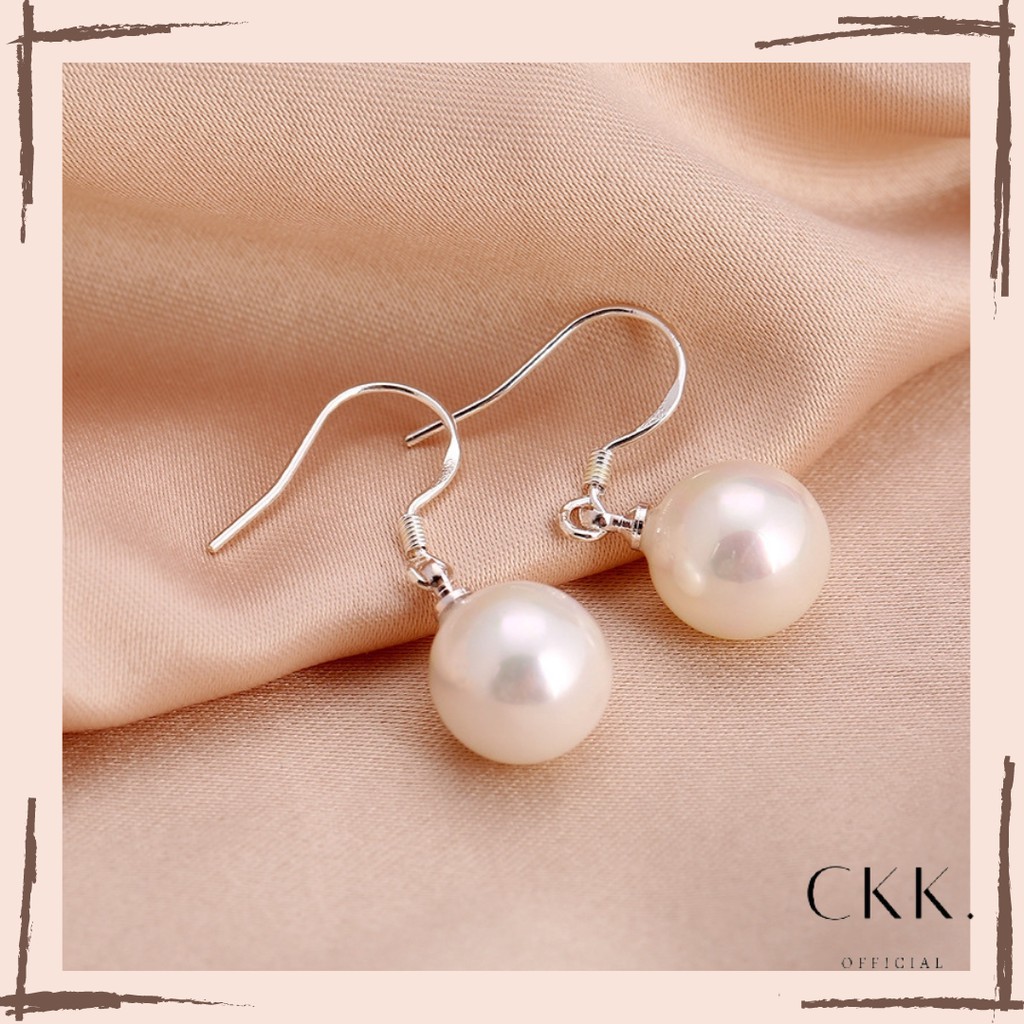 ➰CKK➰ Anting Tusuk FA18 Model Mutiara Sintetis Gaya Korea Trendy untuk Wanita