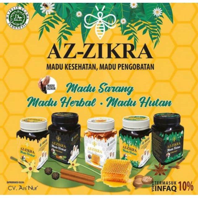 

MADU AZ ZIKRA MANIS SUPER 500 GR KEMASAN TERBARU